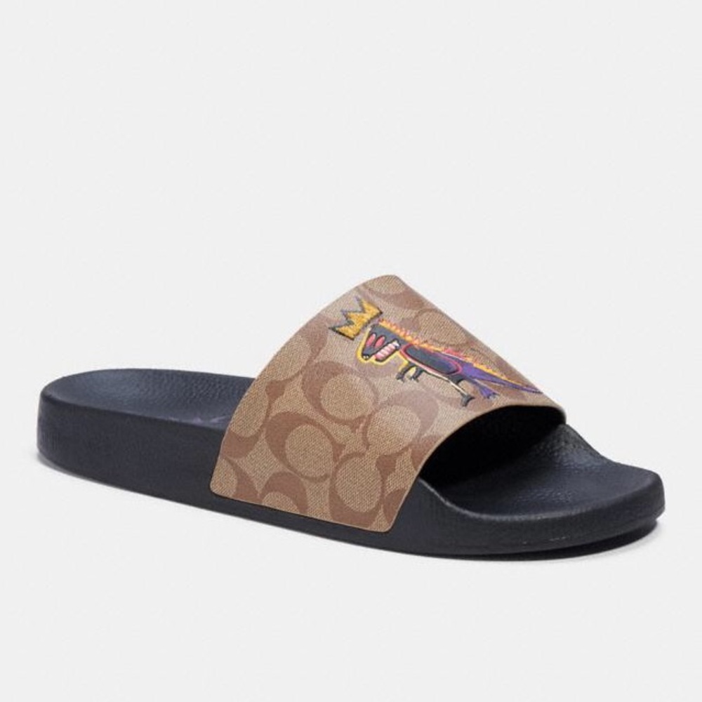 Coach x Jean-Michel Basquiat Slide - Picture 1 of 6